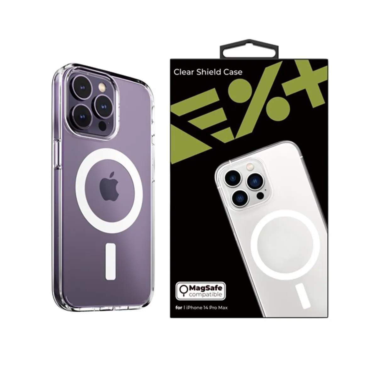 NEXTONE IPH-14PROMAX-MAGSAFE-CLRCASE Clear Shield hátlap Átlátszó Szilikon iPhone 14 Pro Max 6,7" Apple kompatibilis #1