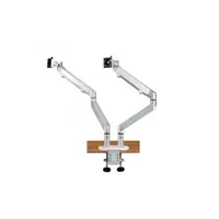 Spire CG-UGOZ-2S duál asztali monitor tartó 27" VESA 75x75;100x100 180 fok billentés 360 fok forgatás 80-410 mm magasság 9 kg alumínium ezüst #3