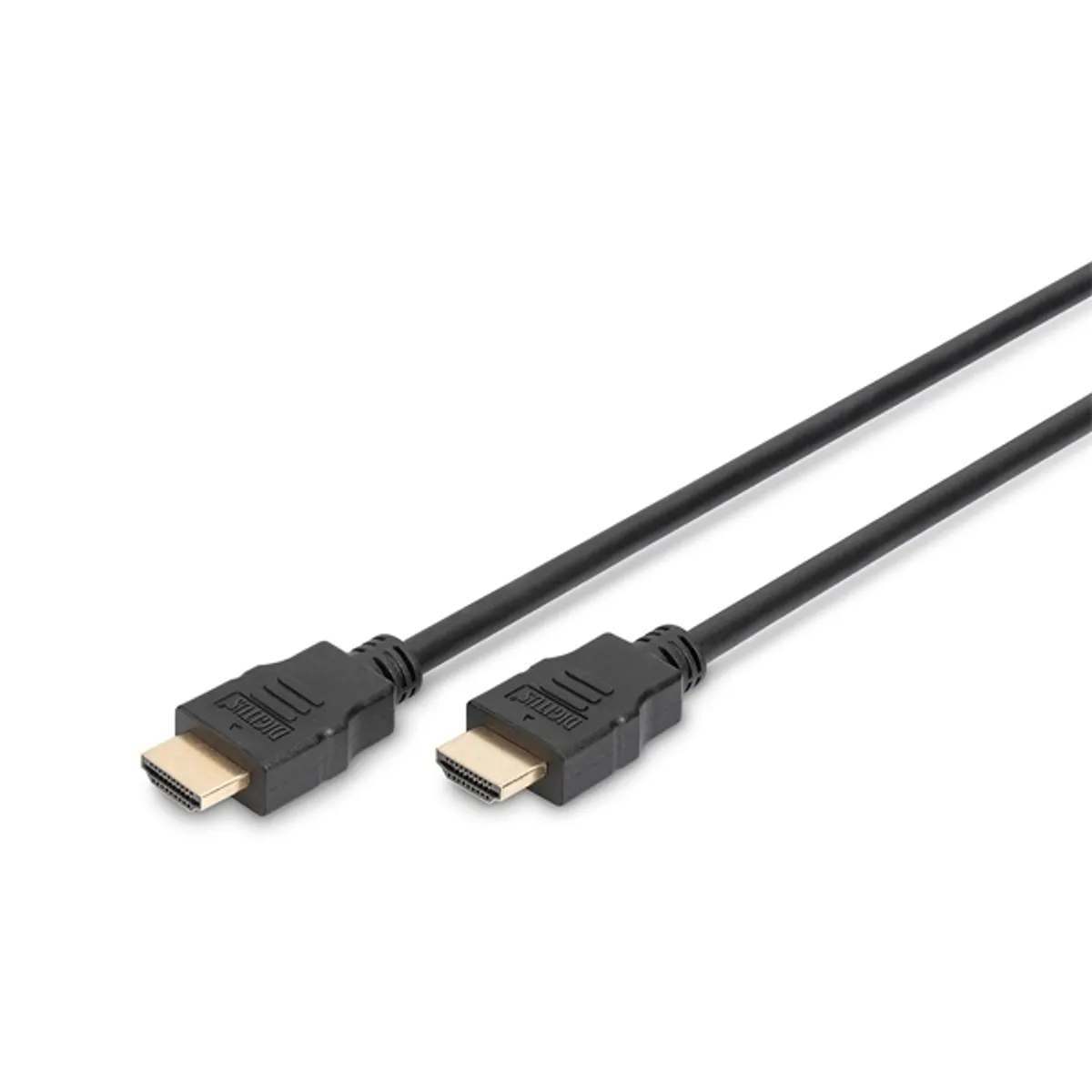 DIGITUS AK-330107-030-S Magas sebességű HDMI kábel Ethernet 3 m Type-A to Type-A aranyozott érintkezők 4K60Hz 3D ARC CEC #1