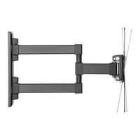 Stell 35057269 Sho 4540 23"-42" VESA 75x75 100x100 200x100 200x200 fekete acél 20 kg forgatható 90° elforgatás 10° #3