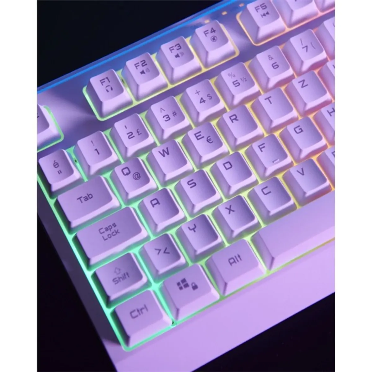 URAGE 13217819 EXODUS 220TKL rgb fehér usb membrán anti-ghosting 180 cm #3