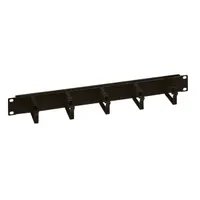 Legrand 646520 kábelrendező panel 1U 19" 2 irányú Linkeo alumínium gyűrűs rögzítés #1