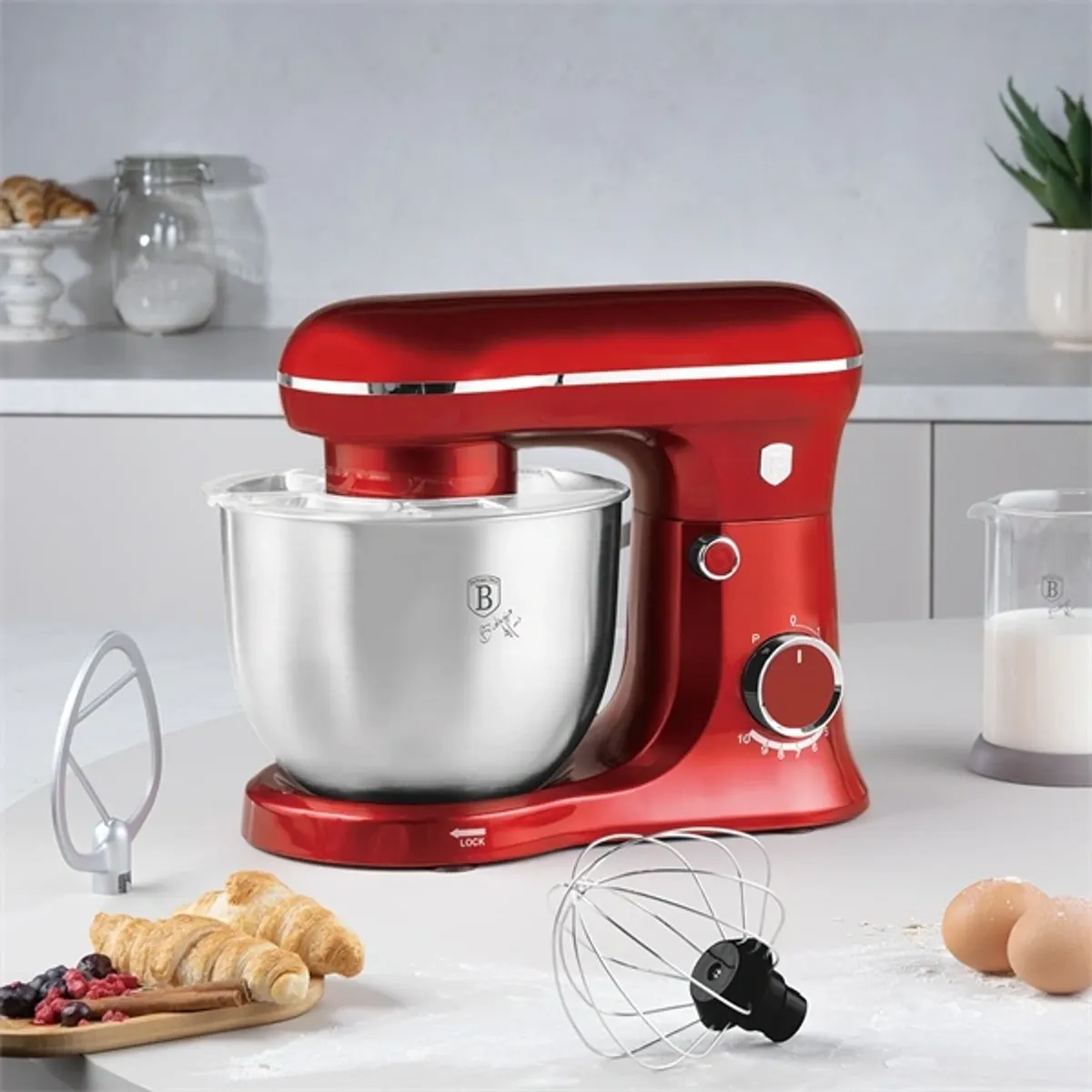 Berlinger Haus BH/9864 konyhai robotgép burgundi 1500 W 5L #2