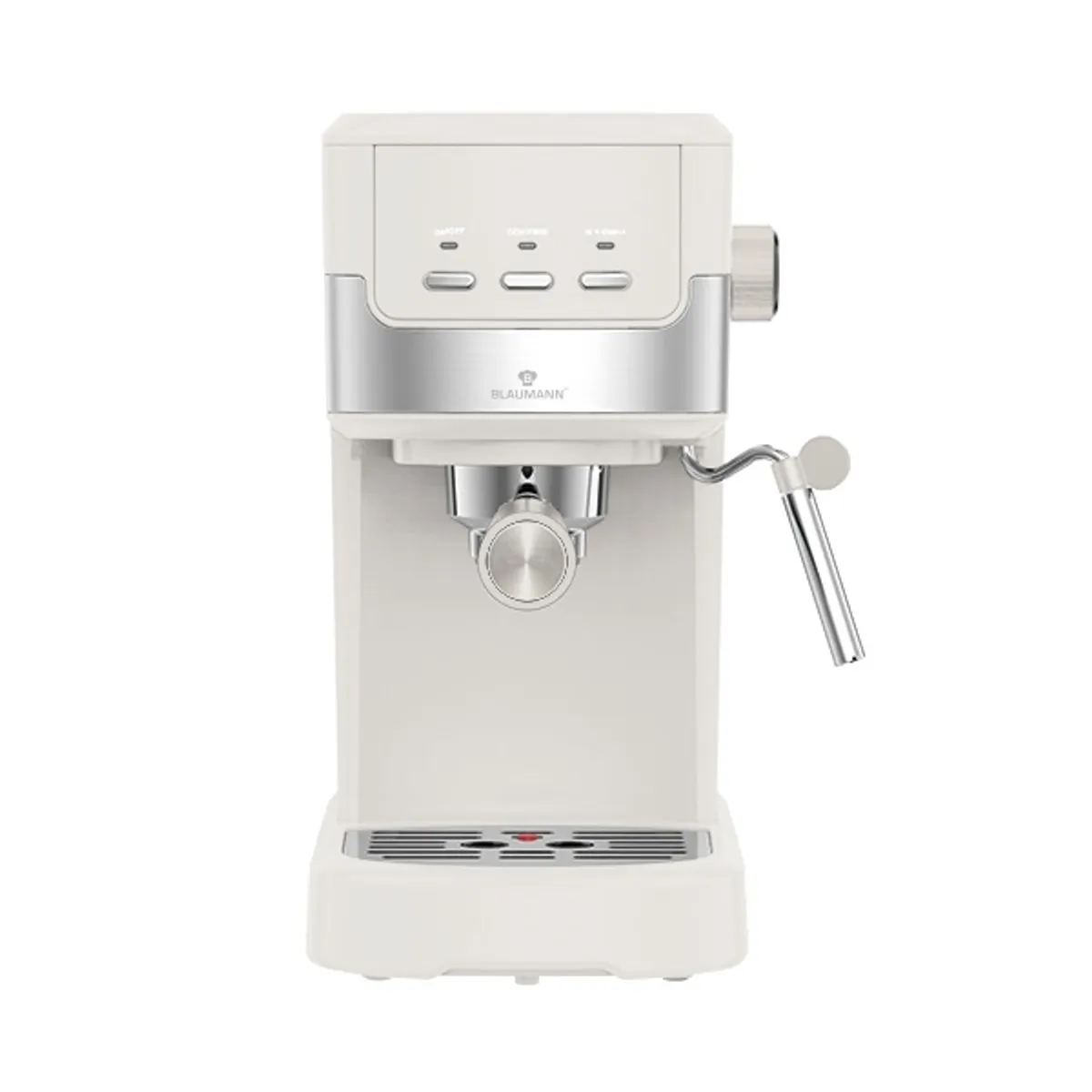 Blaumann BL-9010 Eszpresszó kávéfőző krém-ezüst 1,25 l 1100 W 15 bar 6 csésze kivehető csepptálca #1