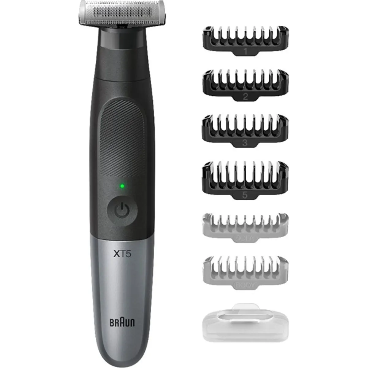 Braun 10AS490159 XT5100 borotva trimmelő formázó 4D penge Flex 1,2,3,5 mm fésű és 0 mm SkinGuard 45 perc üzemidő vízálló AquaGrip #2