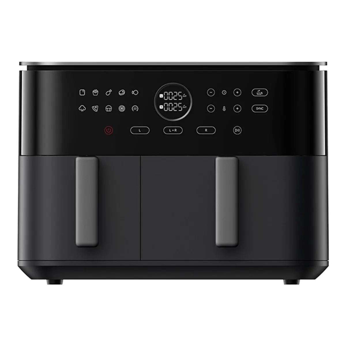 XIAOMI BHR07SGEU duál zónás forrólevegős sütő 10 L 2700 W Fekete kivehető edény időzítő #1