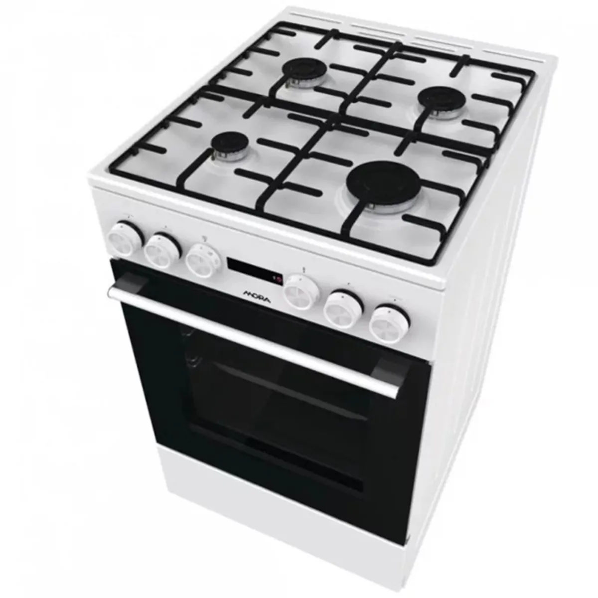 Mora 740984 kombinált tűzhely 4 főzőzóna, 50x59,4x85 cm, hidrolitikus tisztítás, sütő világítás, grill, pizza #3