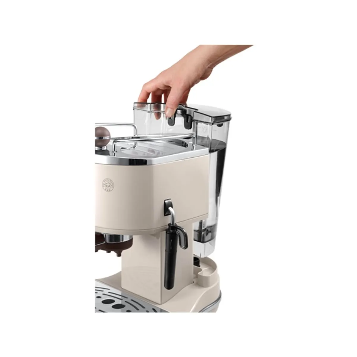 DELONGHI 132106084 ECOV311.BG Icona 15 bar 1100 W 1,4 L 2 csésze Őrölt Cappuccino rendszer Kivehető csepegtető tálca #3