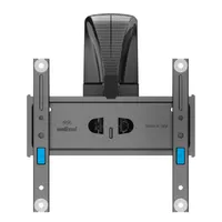Meliconi 480988 Slimstyle Plus 200SR FB fekete 14"-45" 1 db 30 kg forgatható billenthető karos fali TV konzol #2