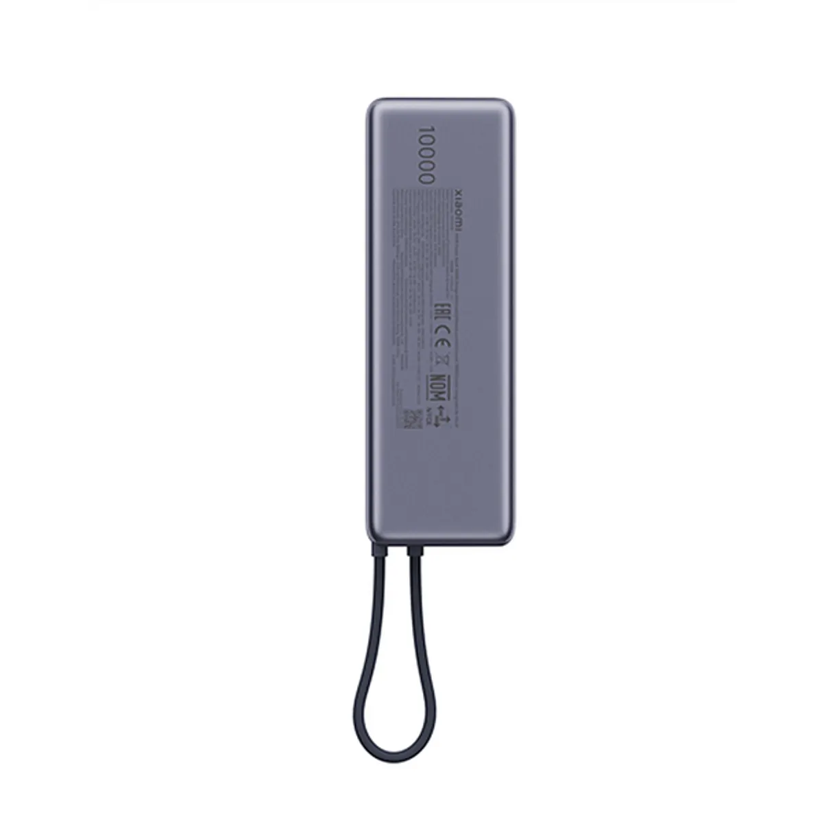 Xiaomi BHR9361GL Power Bank 165W Kapacitás 10000 mAh Gyorstöltés Van USB Type-C bemenet 1 USB-C port LED Igen Szín Szürke #3