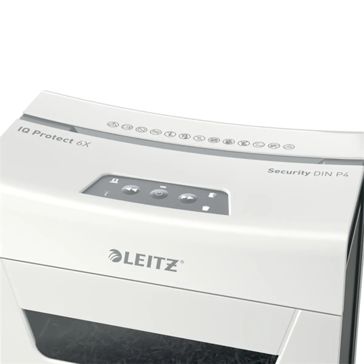 LEITZ 80900000 IQ Protect Premium 6X Fehér 6 lap 4x40mm 10 L P-4 gémkapcsok és tűzőkapcsok megsemmisítése #10