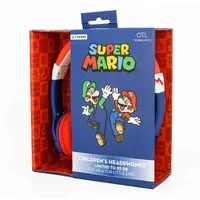 OTL SM0762 Junior Super Mario fejhallgató kék-piros 2.0 30 mm 90 cm 3,5 mm 20-20000 Hz 85 dB #2