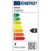 Emos ZQ6E41 led izzó e14 470 lm 4 W 2700 K smd meleg fehér #3