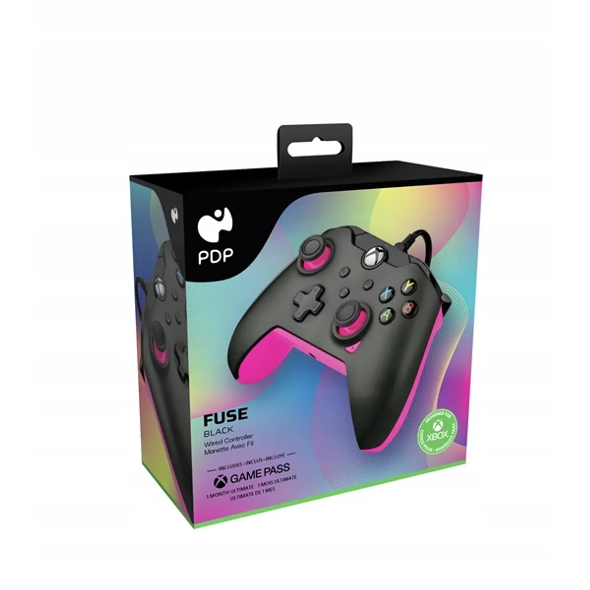 PDP 049-012-GP Fuse Xbox kontroller vezetékes 250 cm fekete Xbox Series X kompatibilis PC kompatibilis #6