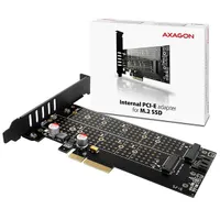 Axagon PCEM2-D 2-port M.2 NVMe és SATA PCIe adapter #8