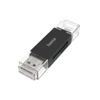 Hama 00200130 sd és microSD kártyaolvasó usb-c usb 2.0