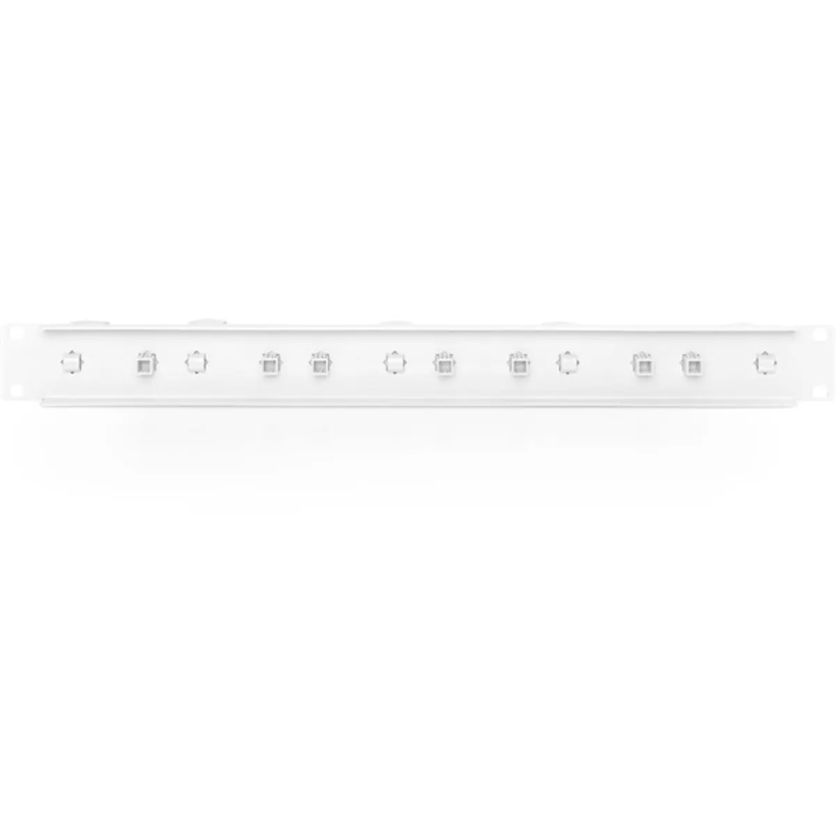 DIGITUS DN-97601-2 kábelrendező panel 19" 1U perforált műanyag szürke #2