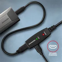 AXAGON ADR-310 aktív USB hosszabbító kábel fekete 10 m USB 3.2 Gen 1 #5