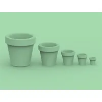 NGA LUMMG045OFNW Magnolia 450 mm átmérő 43 cm magasság IP65 E27 Fehér LED kaspó #4