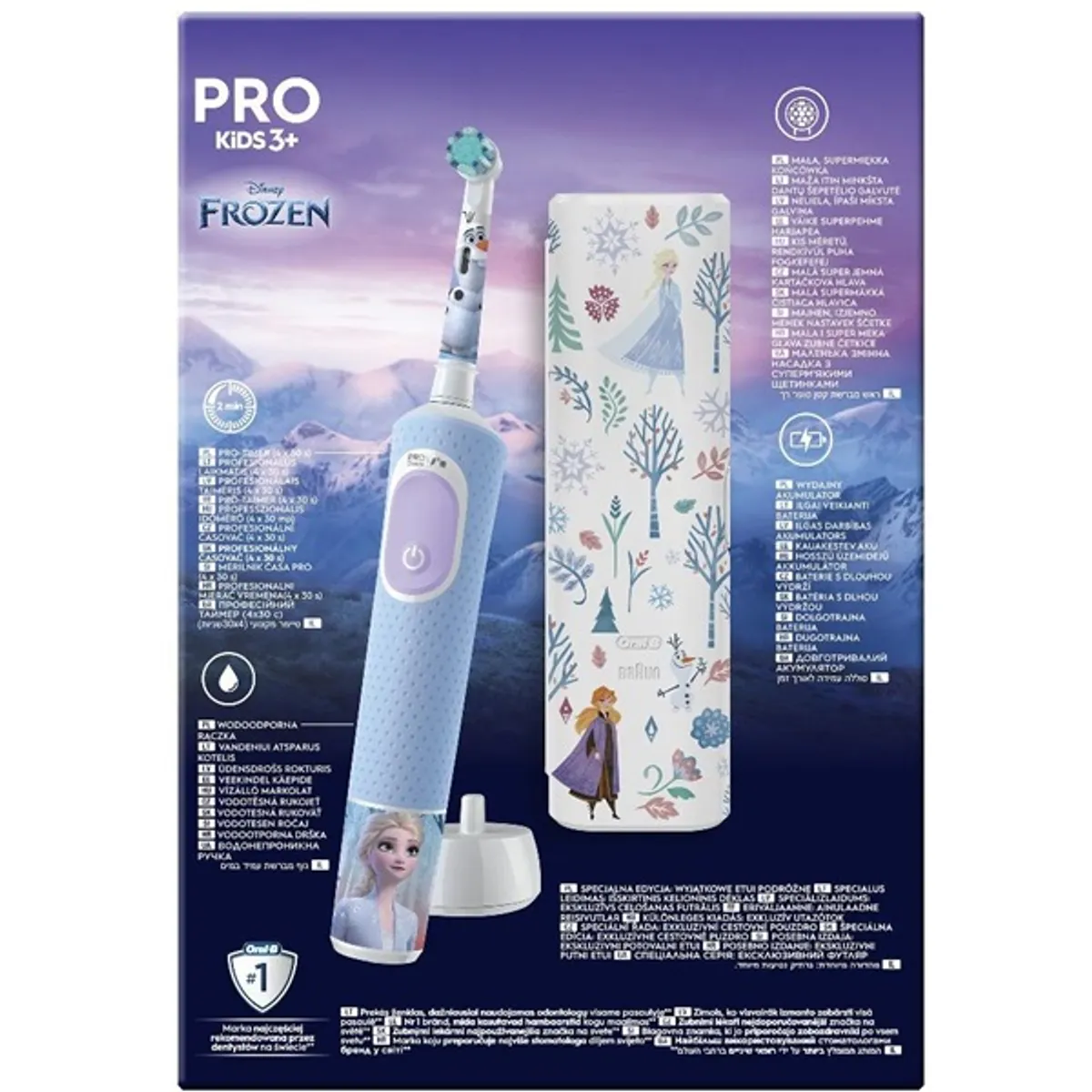 Oral-B 10PO010414 Vitality Pro Kids Disney Jégvarázs 3 éves kortól beépített időzítő #5