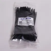 IRIS 110124072 kábelkötegelő 200x3,6mm fekete UV álló 100 db #3