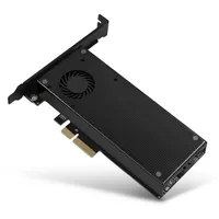 AXAGON PCEM2-DC PCIe NVMe+SATA M.2 adapter 2x M.2