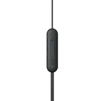 Sony WIC100B.CE7 WI-C100 fekete vezeték nélküli Bluetooth fülhallgató IPX4 9 mm mikrofon 25 óra #3