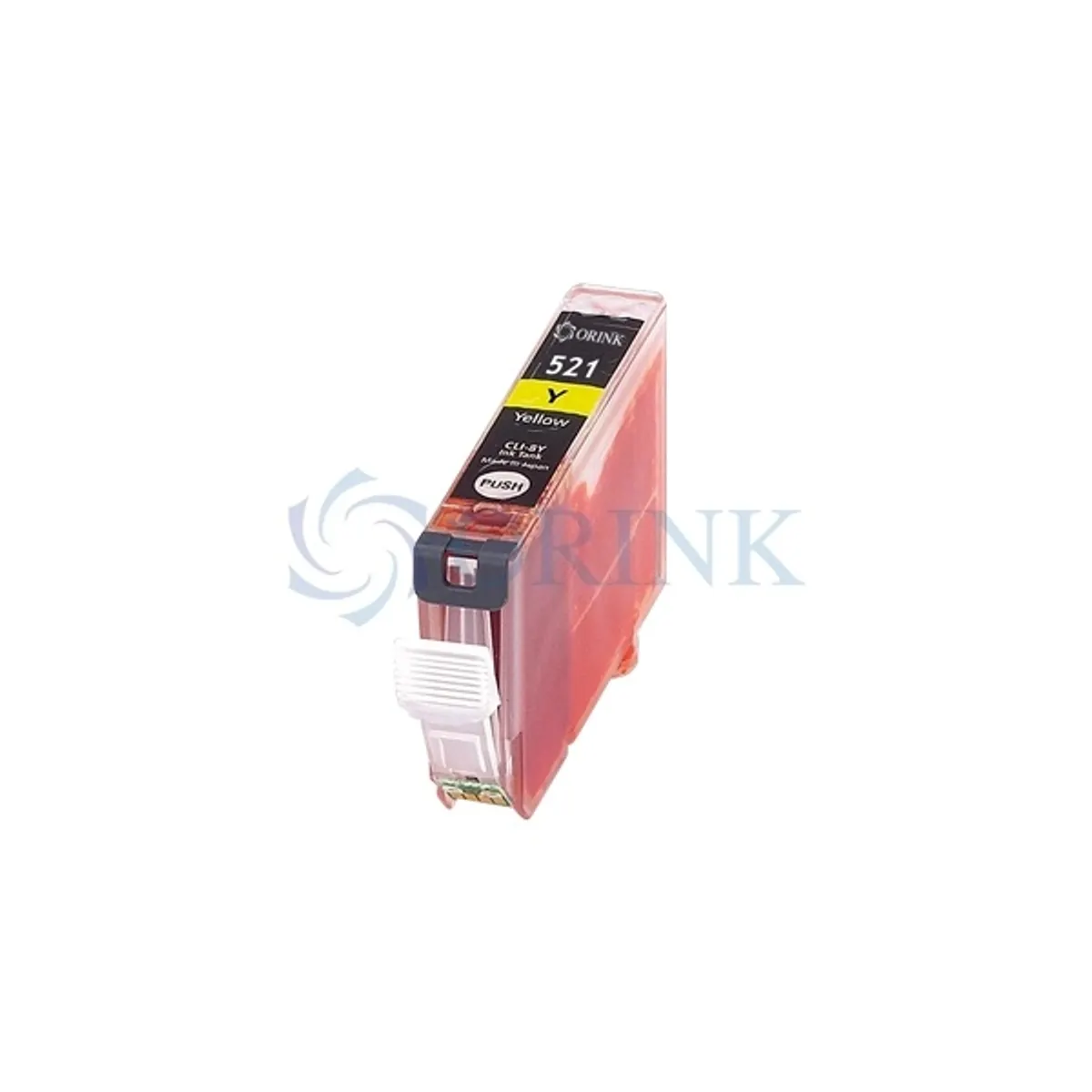 ORINK CLI-521Y CLI-521Y Sárga Kompatibilis: Canon Pixma iP3600, iP4600, MP540, MP620, MP630, MP980 #1