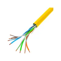 LANBERG LCU5-12CU-0305-Y Cat5e UTP réz 305 m sárga AWG24