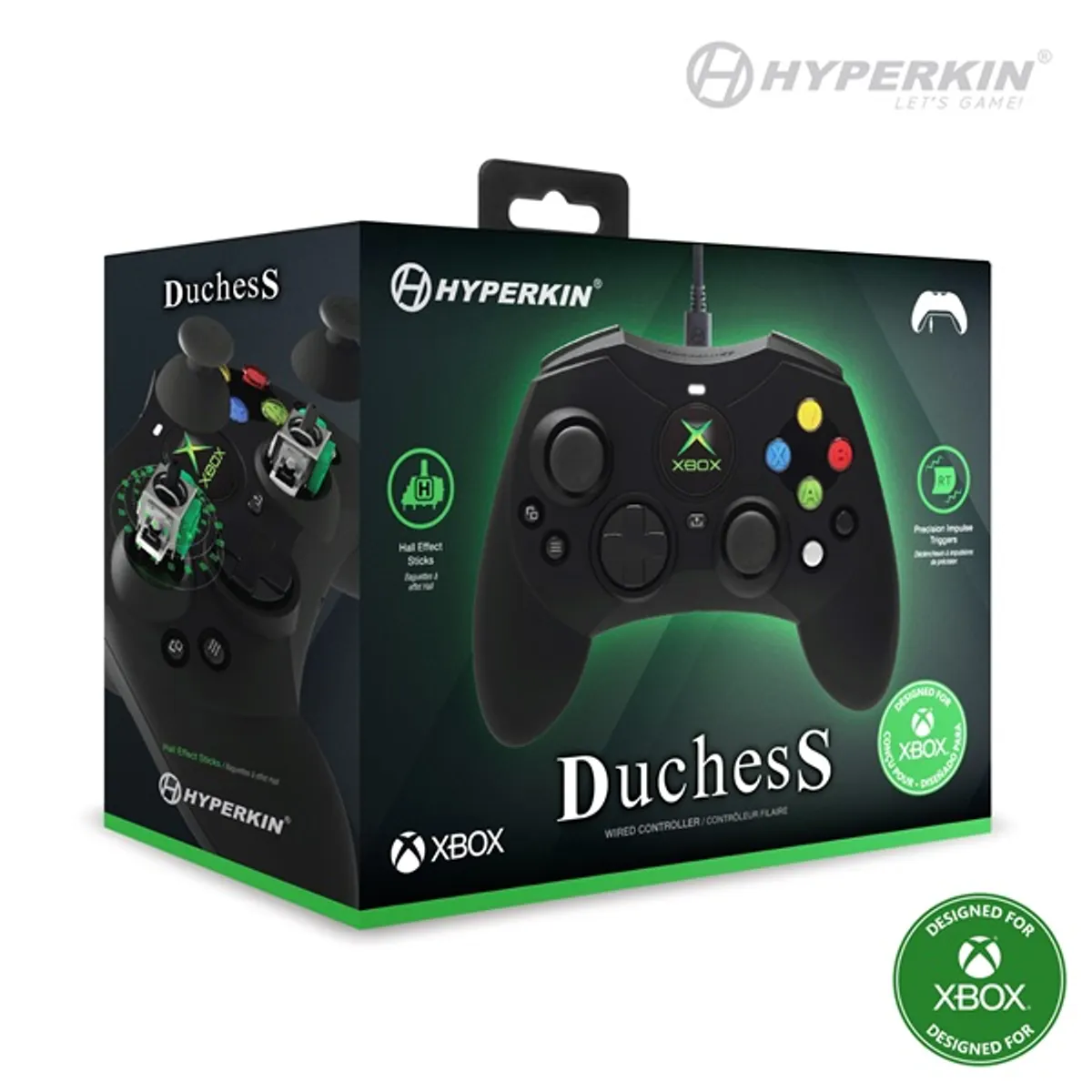 Hyperkin M01618-BK Duchess Fekete Vezetékes PC Xbox Series X|S Xbox One Windows 10;Windows 11 #5