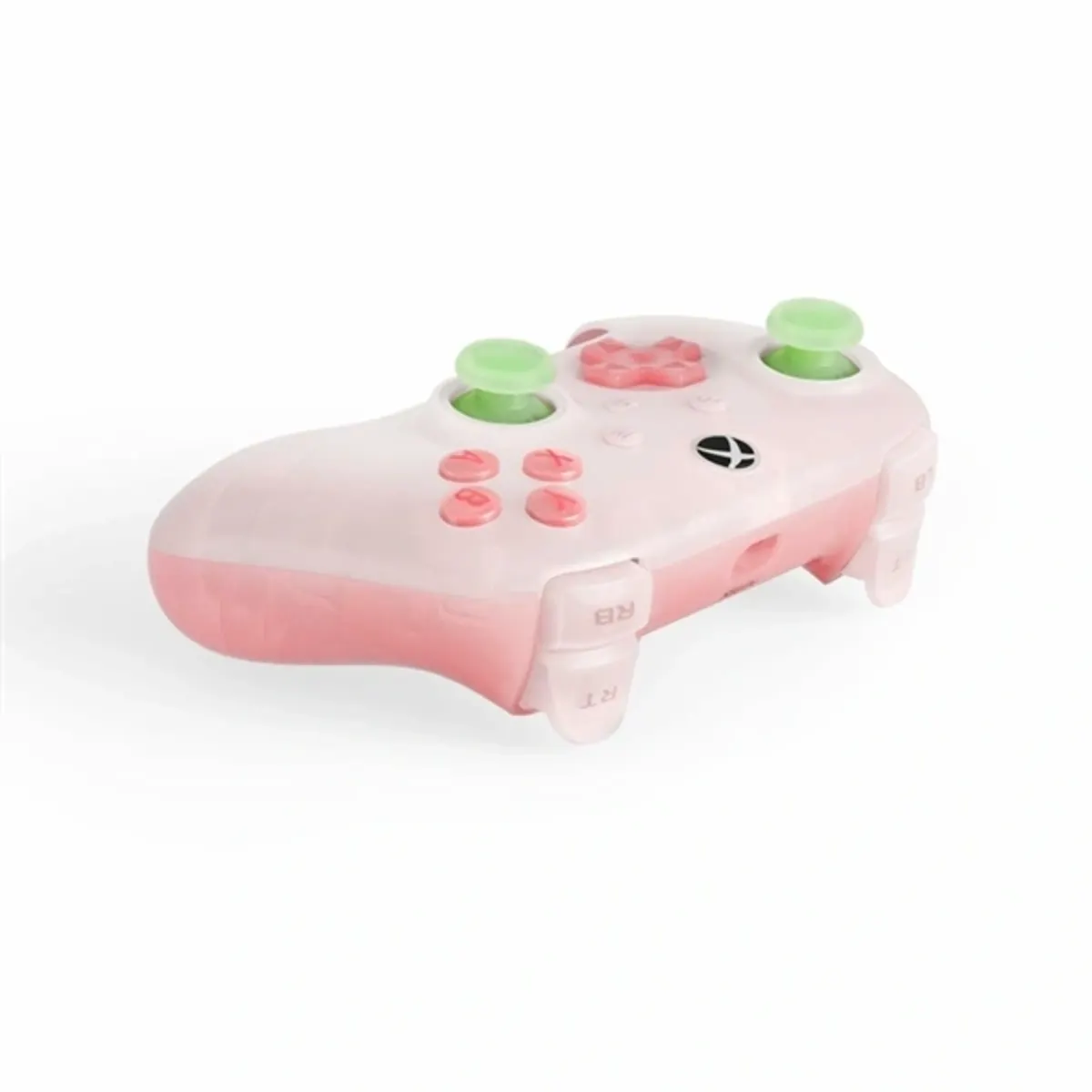 8BitDo RET00506 Ultimate Mini pink áttetsző kontroller 250 cm kábel 16 gombos PC, Xbox Series X S, Xbox One kompatibilis Hall-Effect karok #2