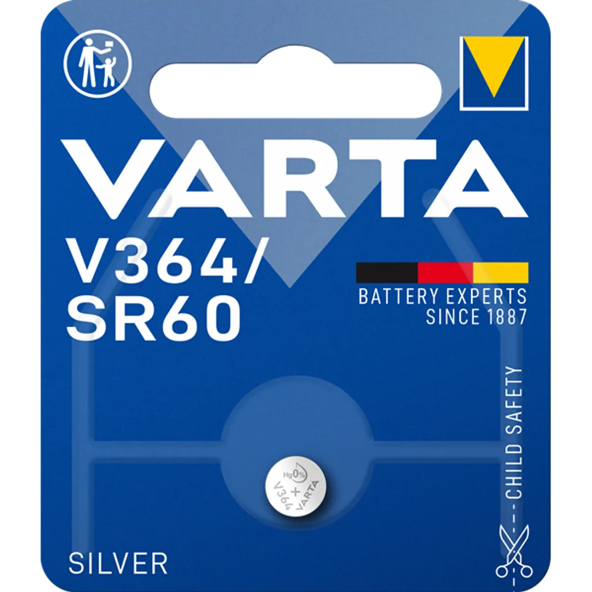 VARTA 364101401 gomb elem ezüst-oxid 1 db #1
