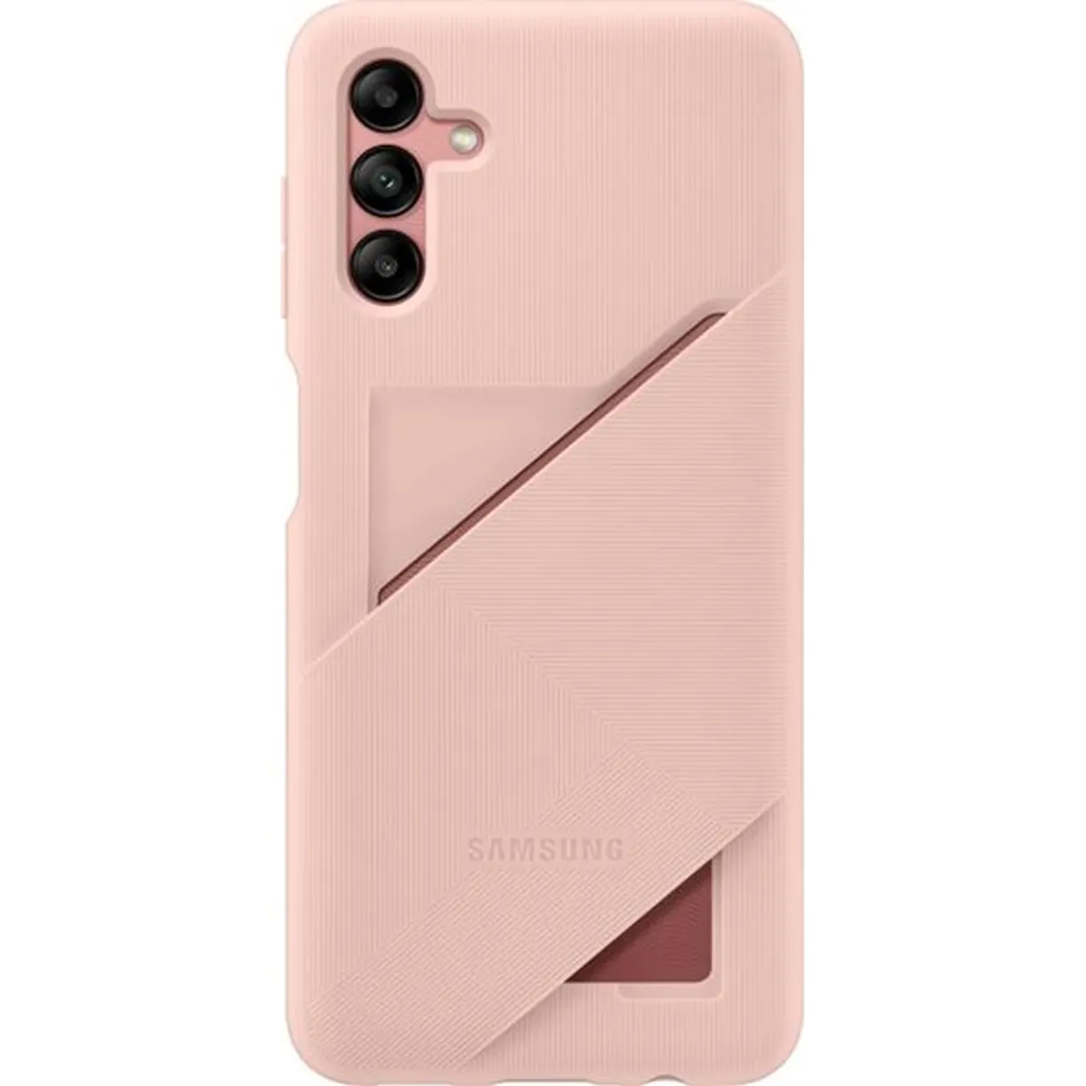 Samsung EF-OA047TZEG Galaxy A04s kártyatartós tok púder #1