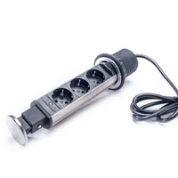 TOO PPS-302-3BR rejtett hálózati elosztó beépíthető 3x SCHUKO aljzat 180 cm IP20 #4