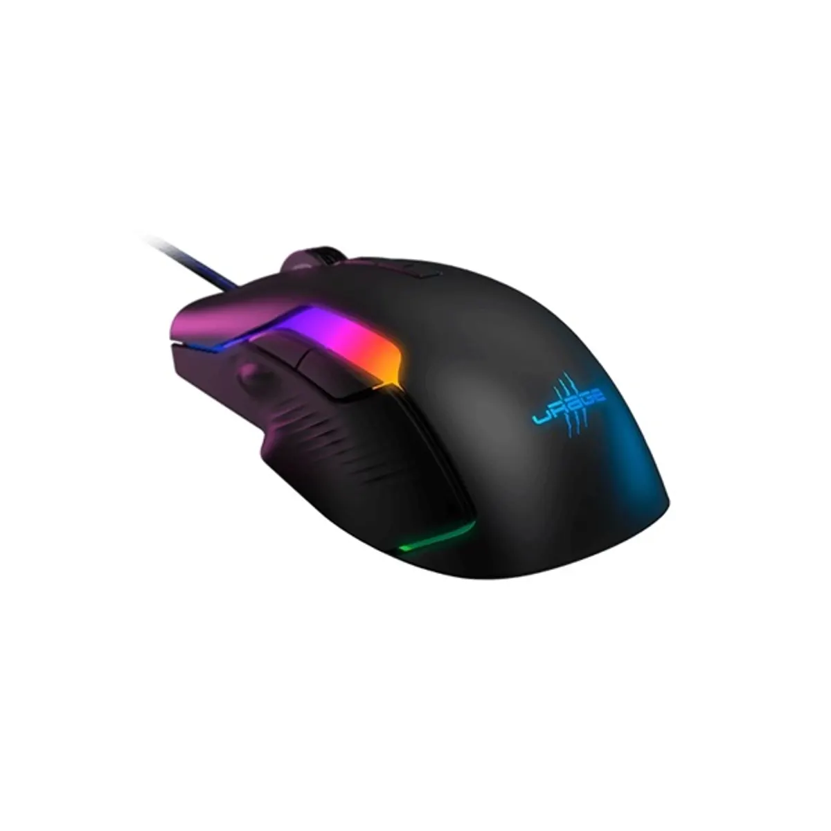 Urage 00186055 Reaper 600 optikai egér 8 programozható gomb, 16000 dpi, usb, vezetékes, rgb világítás, teflon talp, 200 cm kábel #3
