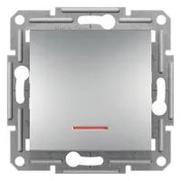 Schneider EPH1500161 Asfora rugós bekötés jelzőfény alumínium 10A IP20 süllyesztett