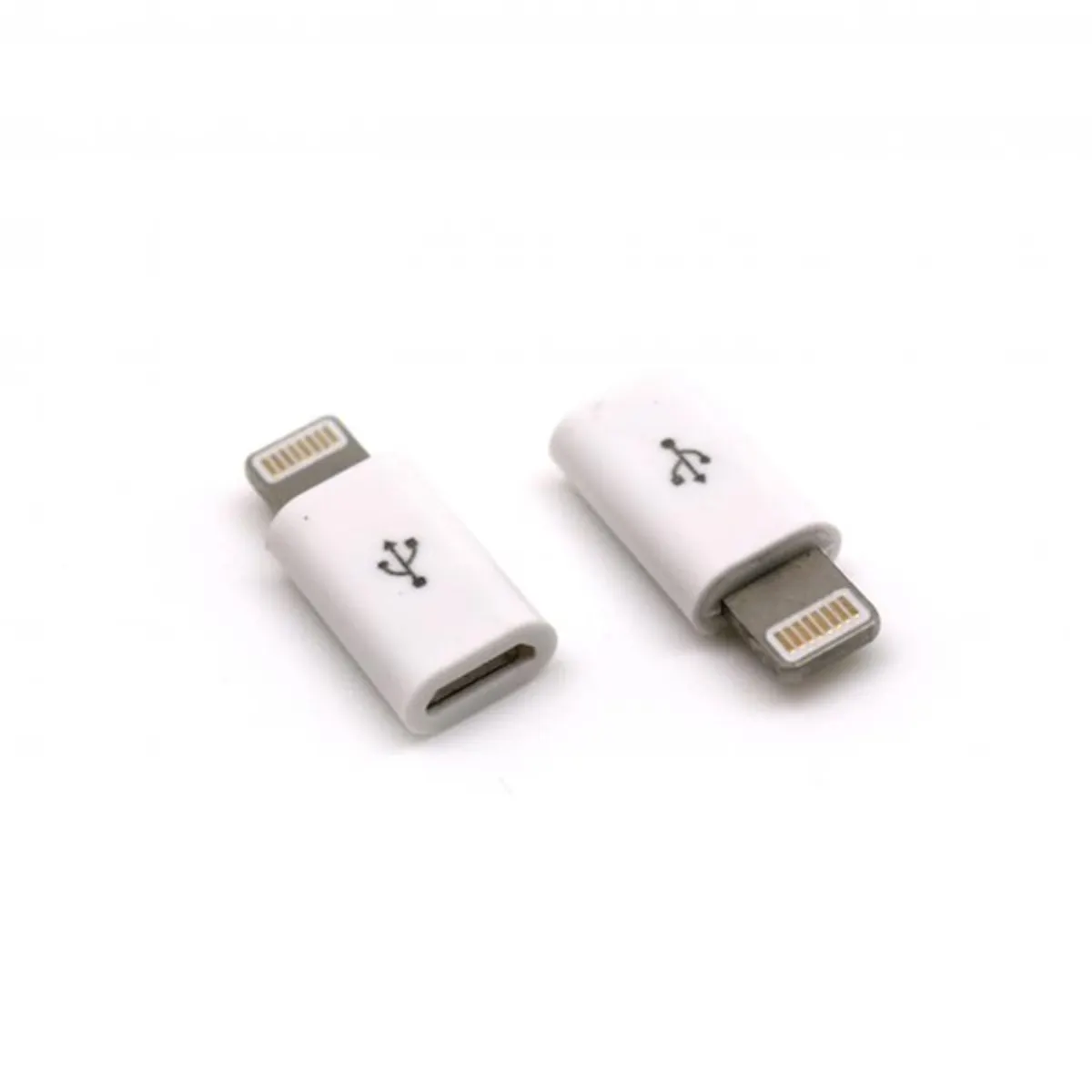 SBOX AD.MUSB-IPH5/R micro usb iPhone 5 Lightning adapter fehér #2