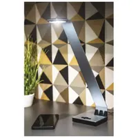Emos Z7607S Alvin LED asztali lámpa ezüst 200 lm 4000 K dimmelhető IP20 #7