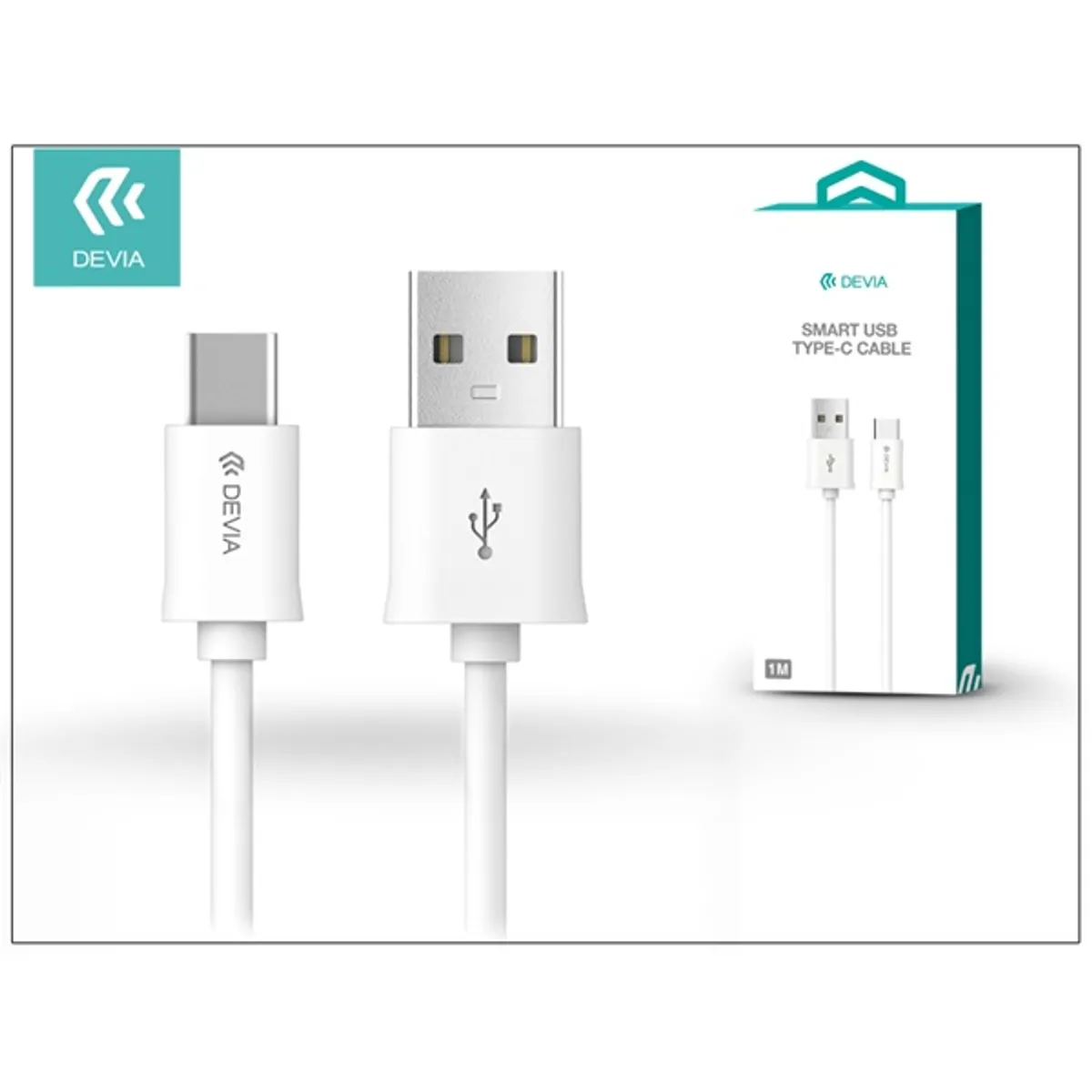 Devia ST993405 USB-A to USB-C adat- és töltőkábel USB 2.0 100 cm #1