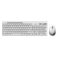 GENIUS 31340015400 SlimStar 8230 fehér vezeték nélküli Bluetooth és USB Type-A numerikus billentyűzet