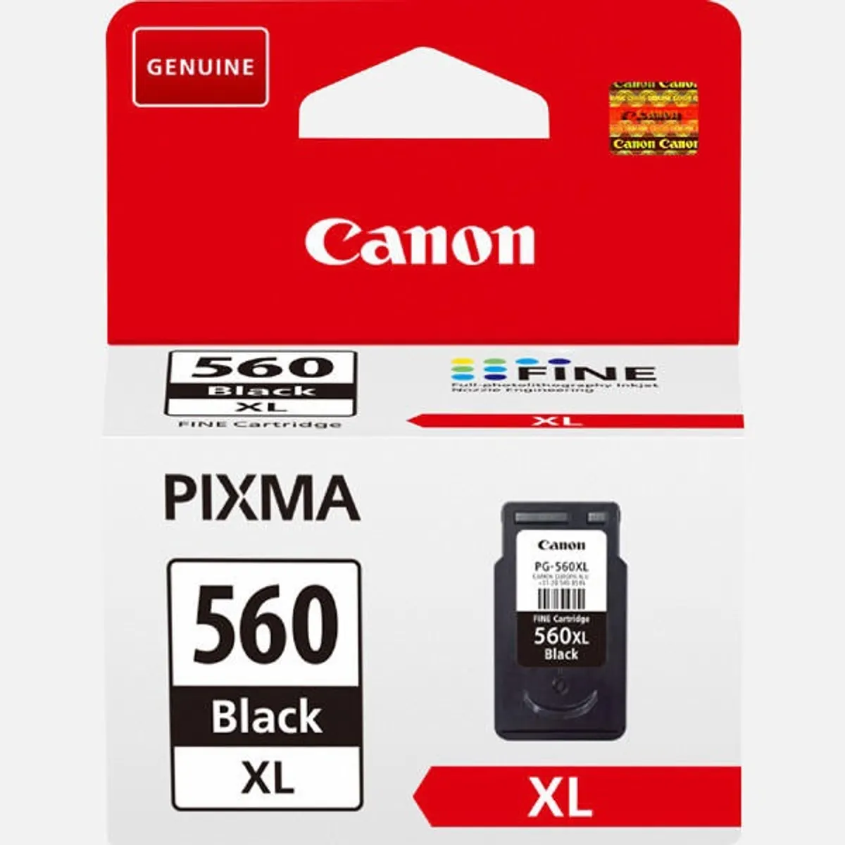 Canon 3712C001 PG-560XL tintapatron fekete pigment alapú 14,3 ml #1