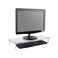 DIGITUS DA-90358 üveg monitorállvány 1 db, max 32" monitor, 560x210x80 mm, 20 kg, átlátszó