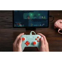 8BITDO RET00475 Ultimate 2C Hall-Effect érzékelők 1000Hz polling rate L4 és R4 gombok USB-C vezetékes menta #5