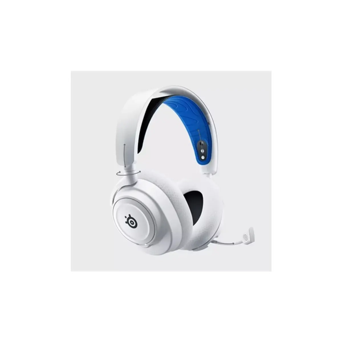 SteelSeries 61561 Arctis Nova 7P Fehér kék Vezeték nélküli Bluetooth USB-C dongle 40 mm 20-22000 Hz 36 ohm 93 dB 100-6500 Hz -38 dB 38 óra #2