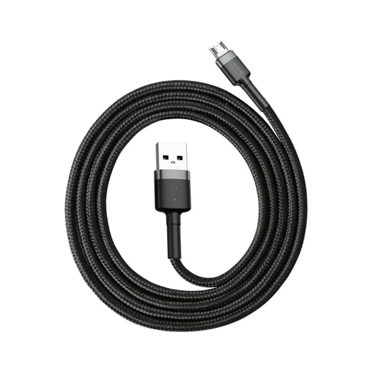 Baseus CAMKLF-BG1 Cafule USB-A Micro USB kábel 1m fekete-szürke #4