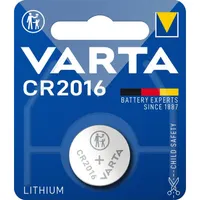 VARTA 6016112401 CR2016 lítium gombelem 1db bliszter #3