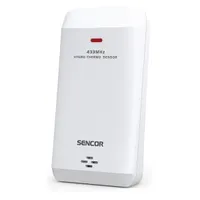 SENCOR 35051105 Külső érzékelő Fehér, vezeték nélküli, 2xAAA, 61x113x39,5 mm
