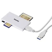 HAMA 00181017 Slim USB 3.0 multi-kártyaolvasó SD SDHC SDXC MicroSD microSDHC microSDXC CompactFlash MS MS Duo MS PRO Duo #3