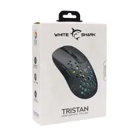 White Shark WS GM-9004-2 Tristan fekete 12800 dpi 6 gomb USB RGB világítás 180 cm #8