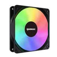 RAIDMAX NV-X120FBDC4 X-AIR 4IN1 ARGB ventilátor szett 120x120x25 mm 4 db fekete #2